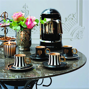 Korkmaz A8633 Freedom 6lı Kahve Fincan Takımı 