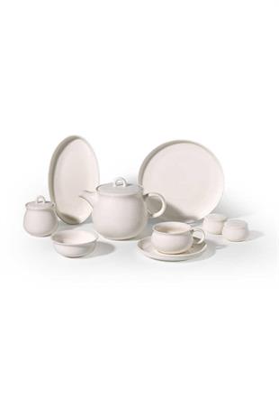 Korkmaz A8706 Aşiyan Collection 30 Parça Porselen Kahvaltı Takımı 