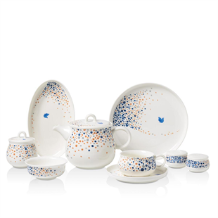 Korkmaz A8721 Aşiyan Collection 30 Parça Kahvaltı Takımı 