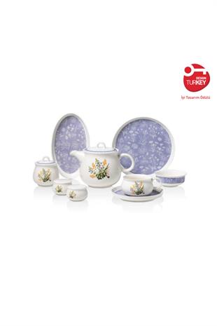 Korkmaz A8722 Aşiyan Collection 30 Parça Porselen Kahvaltı Takımı 