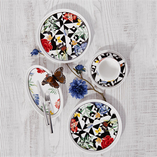 Korkmaz A8732 Aşiyan Collection 30 Parça Porselen Kahvaltı Takımı 