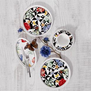 Korkmaz A8732 Aşiyan Collection 30 Parça Porselen Kahvaltı Takımı 