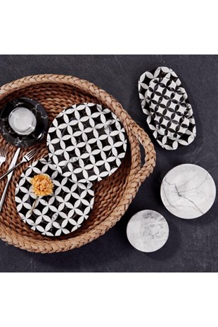 Korkmaz A8744 Doğa Collection 26 Parça Porselen Kahvaltı Takımı 