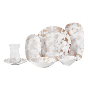 Korkmaz A8745 Doğa Collection 26 Parça Kahvaltı Takımı 