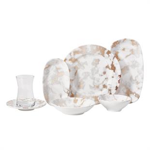Korkmaz A8745 Doğa Collection 26 Parça Kahvaltı Takımı 