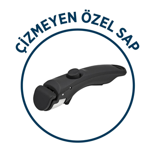Leggno AIO2252SET12 All In One Titanium 12 Parça Tencere Tava Set 