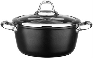 Leggno Mst2828dt20bk Master Titanium Derin Tencere Siyah 20 cm 