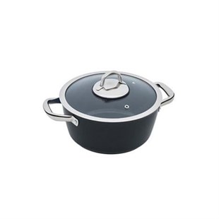 Leggno Mst2828dt20bk Master Titanium Derin Tencere Siyah 20 cm 