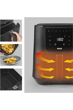 Leggno N8werk Ds05050 Hot Airfryer 5,5 Litre 