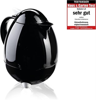 Leifheit Colombus Termos 1 Litre Siyah LFH28301 