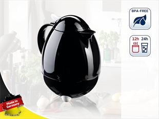 Leifheit Colombus Termos 1 Litre Siyah LFH28301 