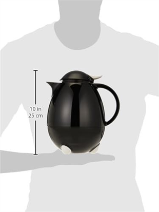Leifheit Colombus Termos 1 Litre Siyah LFH28301 