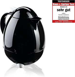 Leifheit Colombus Termos 1 Litre Siyah LFH28301 