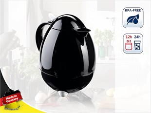 Leifheit Colombus Termos 1 Litre Siyah LFH28301 