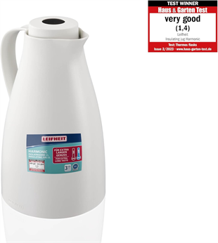 Leifheit Harmonic Termos 1 Litre Beyaz Lfh28542 