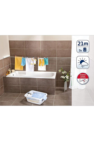 Leifheit Rollfix 210 Duvara Monte Kurutucu 420x48 Cm LFH83040 