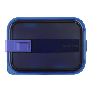 Luminarc Temp Easy Box Dikdörtgen Vakumlu Saklama Kabı 197 CC Mavi Kapak 003Q1922 