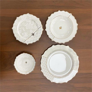 Mien Elizabeth London 24 Parça Florence Porselen Yemek Takımı EL23A079 