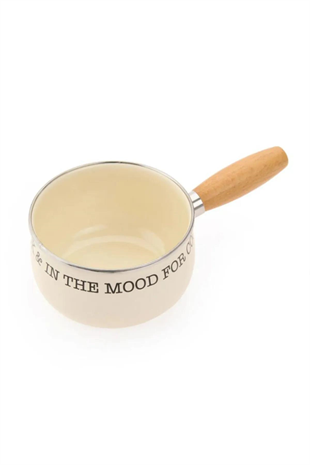 Mien Emaye Bubble Sosluk Krem 14 Cm Emy1009b 