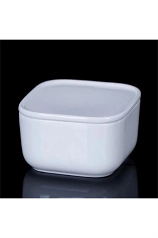 Mien Porselen Kapaklı Kahvaltılık Kase 9x6 Cm Por19-316 