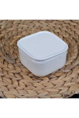 Mien Porselen Kapaklı Kahvaltılık Kase 9x6 Cm Por19-316 