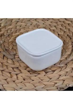 Mien Porselen Kapaklı Kahvaltılık Kase 9x6 Cm Por19-316 