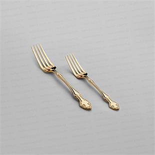 Nehir Adriana Titanium Altın 89 Parça Gold Çatal Kaşık Bıçak Takımı 