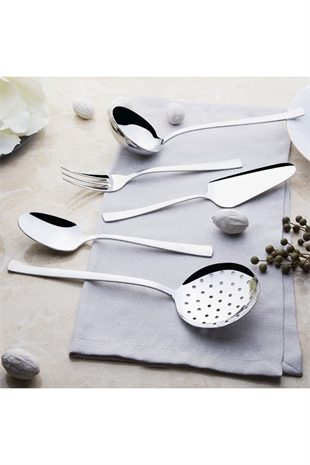 Nehir Deniz Sade 5 Parça Sade Servis Takımı 