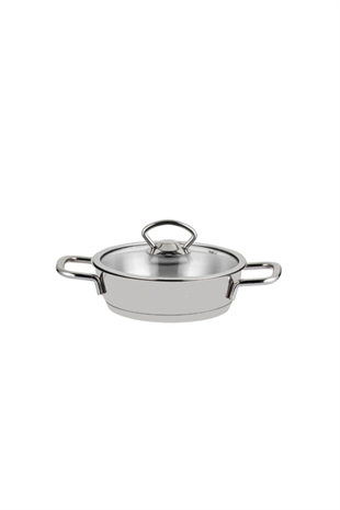 Nehir Silver Çelik 6 Parça Omlet Sahan Seti 