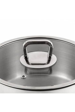 Nehir Silver Trend 8 Parça Çelik Tencere Seti 29001 