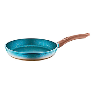 OMS 3049 Ocaliptus 7 Parça Granit Döküm Tencere Takımı Mentol 