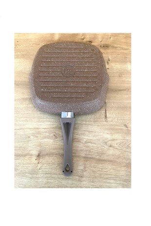 Oms 3212 Granit 28 X 28 Cm Grill Izgara Kare Tava 