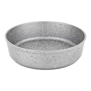 OMS 3411 Granit Fırın Tepsisi 30x8,5 Cm Gri 