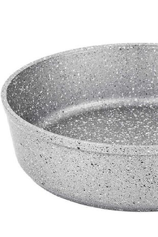 OMS 3411 Granit Fırın Tepsisi 30x8,5 Cm Gri 