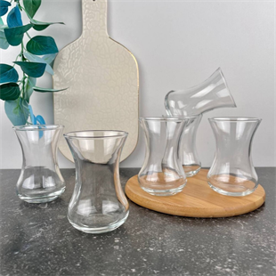 Paşabahçe Vefa İnce Belli Çay Bardağı 6lı 42771 