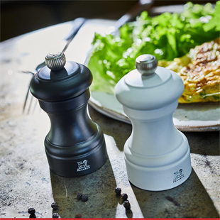 Peugeot Bistro Karabiber ve Tuz Değirmen Seti 10 Cm 