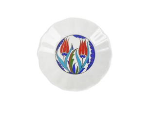 Porland Lalehan Porselen Çay Tabağı 11 Cm 