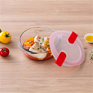 Pyrex 206ph00/7145 Yuvarlak Saklama Kabı Mikrodalga 0,35 Lt 