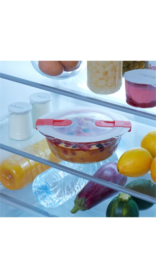 Pyrex 208PH00/7146 Yuvarlak Mikrodalga Saklama Kabı 2.3 Litre 