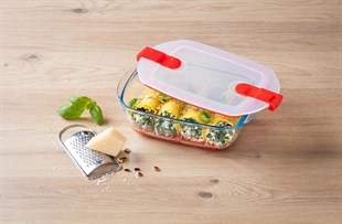 Pyrex 215PH00/7145 Dikdörtgen Saklama Kabı Mikrodalga 1,1Lt 