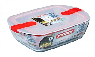 Pyrex 215PH00/7145 Dikdörtgen Saklama Kabı Mikrodalga 1,1Lt 