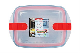 Pyrex 215PH00/7145 Dikdörtgen Saklama Kabı Mikrodalga 1,1Lt 