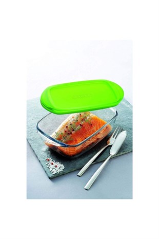 Pyrex 216P000 Dikdörtgen Saklama Ve Fırın Kabı 