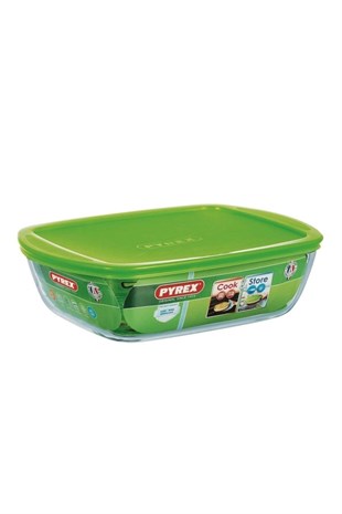 Pyrex 216P000 Dikdörtgen Saklama Ve Fırın Kabı 
