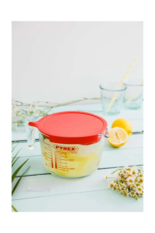 Pyrex 264P000/7046 Kapaklı Ölçme Kabı 1 Litre 