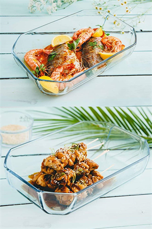 Pyrex 293B000/7045 Dikdörtgen Fırın Kabı 27x18 Cm 