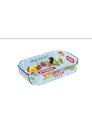 Pyrex 295B000/7045 Dikdörtgen Fırın Kabı 33x22 cm 