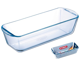 Pyrex 835B000/7244 Cam Baton Ekmek Kalıbı 28x11x8 Cm 1.5 Litre 