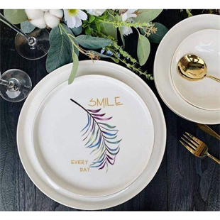 Roy King Happy Bone China 24 Parça Porselen Yemek Takımı Dsn020 