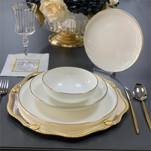 Royal London Bolivia Gold 60 Parça Porselen Yemek Takımı RL01-111 